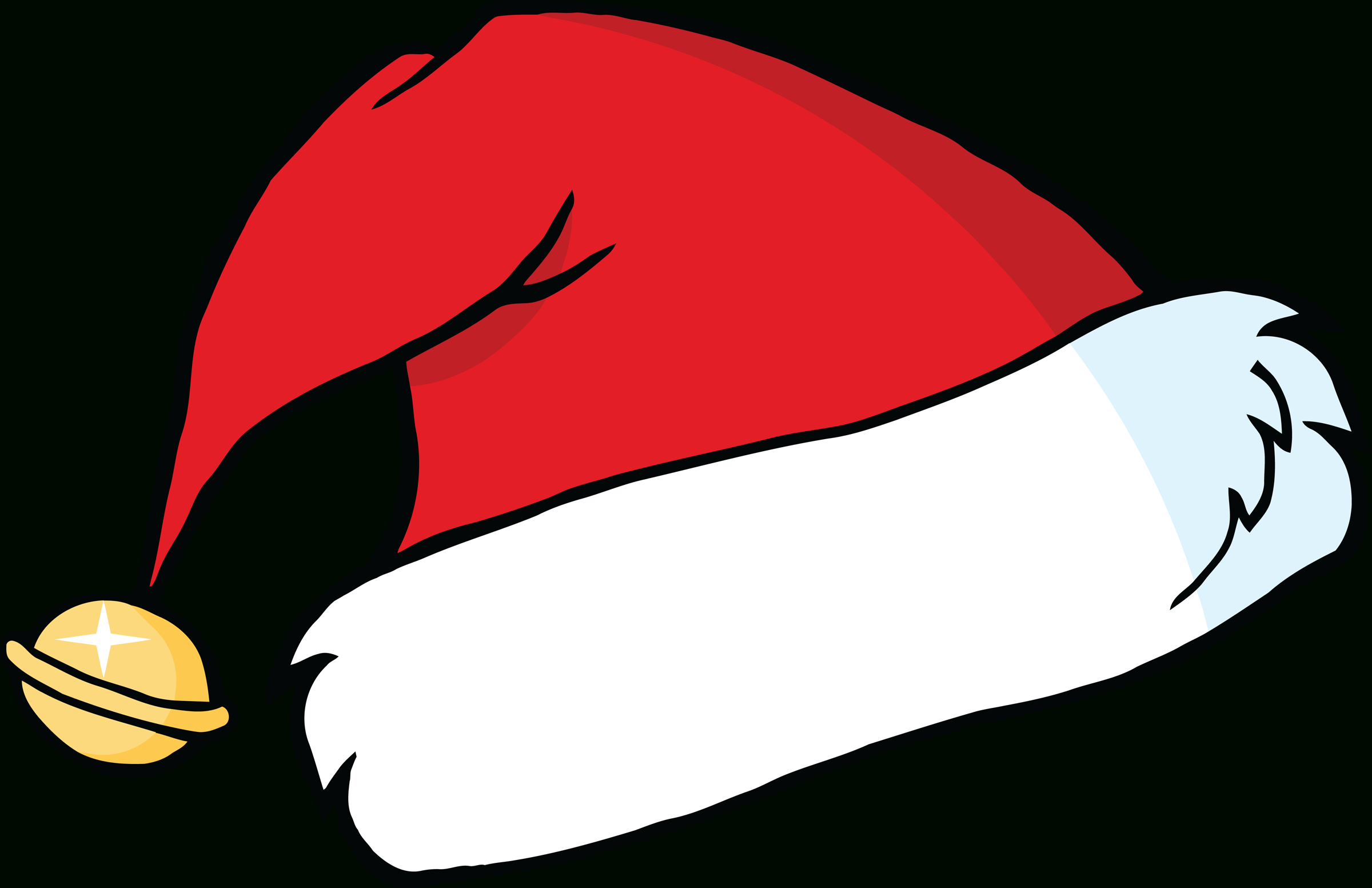 Free Cartoon Santa Hat, Download Free Clip Art, Free Clip Art On - Free Printable Santa Hat Patterns