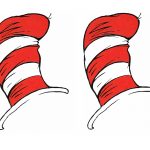 Free Cat In The Hat Bow Tie Template, Download Free Clip Art, Free   Free Printable Dr Seuss Hat Template