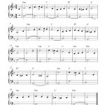 Free Christmas Piano Sheet Music, What Child Is This?   Free Printable Christmas Music Sheets Piano
