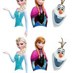 Free Disney Frozen Printable For Cake Pops | Plaatjes   Frozen   Frozen Cupcake Toppers Free Printable