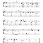 Free Easy Christmas Piano Sheet Music | What Child Is This?   Christmas Music For Piano Free Printable