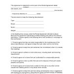 Free Easy Lease Agreement To Print | Free Printable Lease Agreement   Free Printable Vehicle Lease Agreement