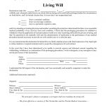 Free Florida Living Will Form   Pdf | Eforms – Free Fillable Forms   Free Printable Living Will Forms Florida