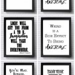 Free Inspirational Printables! Free Office Printables! | Diy   Free Printable Quotes For Office