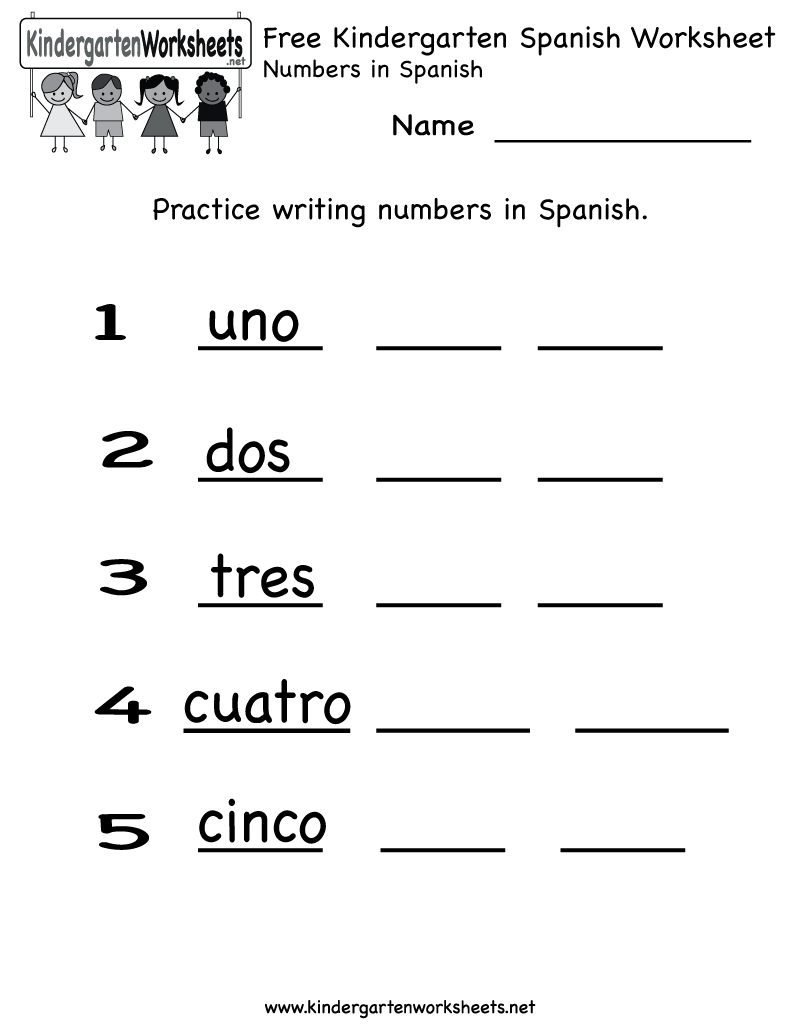 Spanish Numbers Flashcards Printable