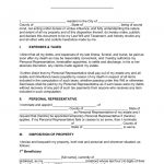 Free Last Will And Testament Templates   A “Will”   Pdf | Word   Free Printable Last Will And Testament Blank Forms