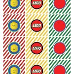 Free Lego Printables | Lego Straw Flag Says Drink Me Lego Tented   Free Printable Lego Cupcake Toppers