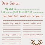 Free Letter To Santa Template Printable Examples | Letter Cover   Free Santa Templates Printable