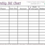 Free Monthly Bill Organizer Template Online Calendar Monthly Bill   Free Printable Bill Organizer