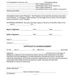 Free Notarized Bill Of Sale Form   Word | Pdf | Eforms – Free   Free Printable Mobile Home Bill Of Sale