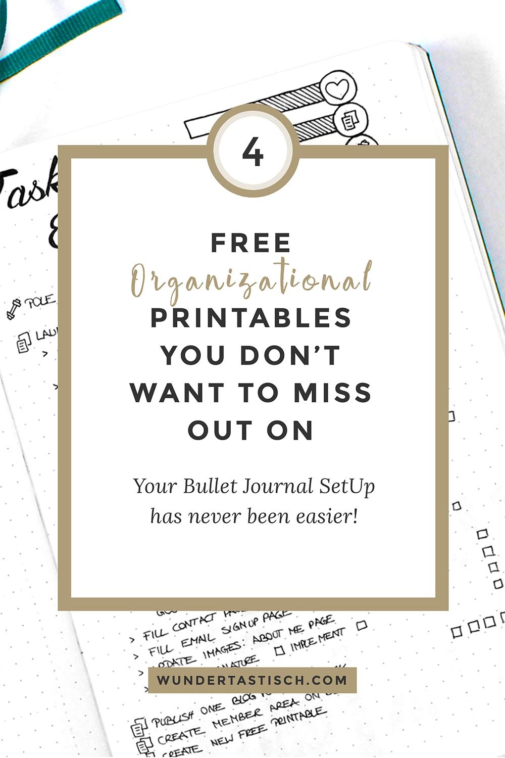 Free Organizational Printables You Don&amp;#039;t Want To Miss Out On - Free Printable Journal Templates