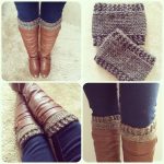 Free Pattern: Knitted Boot Cuffs//revised Version | Knitting   Free Printable Crochet Patterns For Boot Cuffs