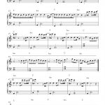 Free Piano Sheet Music: Can't Stop The Feeling!   Justin Timberlake   Free Printable Music Sheets Pdf
