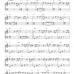 Free Piano Sheet Music: One Call Away   Charlie Puth.pdf I'm Only   Free Printable Music Sheets Pdf