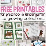 Free Preschool Printables For Your Homeschool Preschool   Free Homeschool Printable Worksheets
