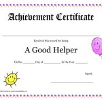 Free Printable Award Certificates For Elementary Students   Free Printable Award Certificates For Elementary Students