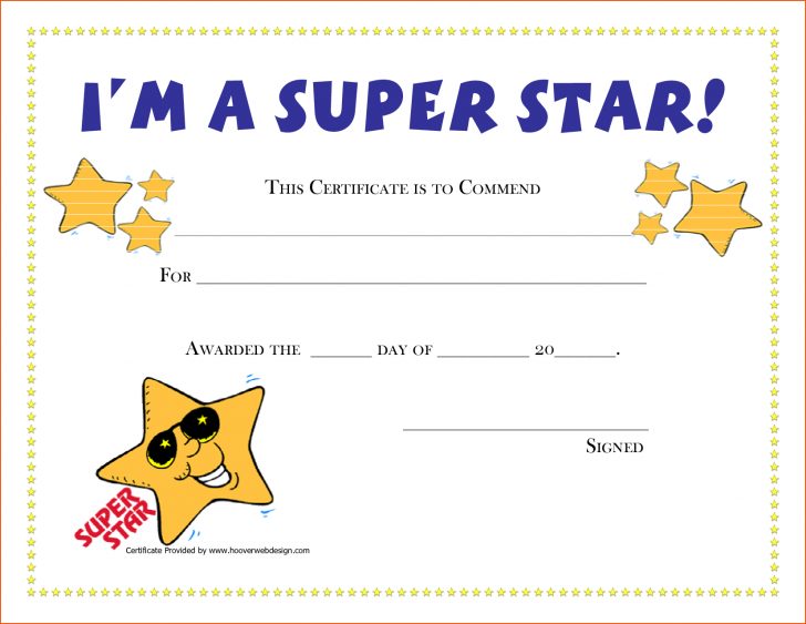 Free Printable Award Certificates For Elementary Students
