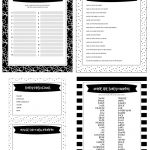 Free Printable Baby Shower Games   5 Games (In 3 Colors!) | Lil' Luna   Free Printable Games For Adults