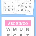 Free Printable Bingo Cards | Kindergarten | Alphabet Bingo, Abc   Free Printable Spanish Bingo Cards