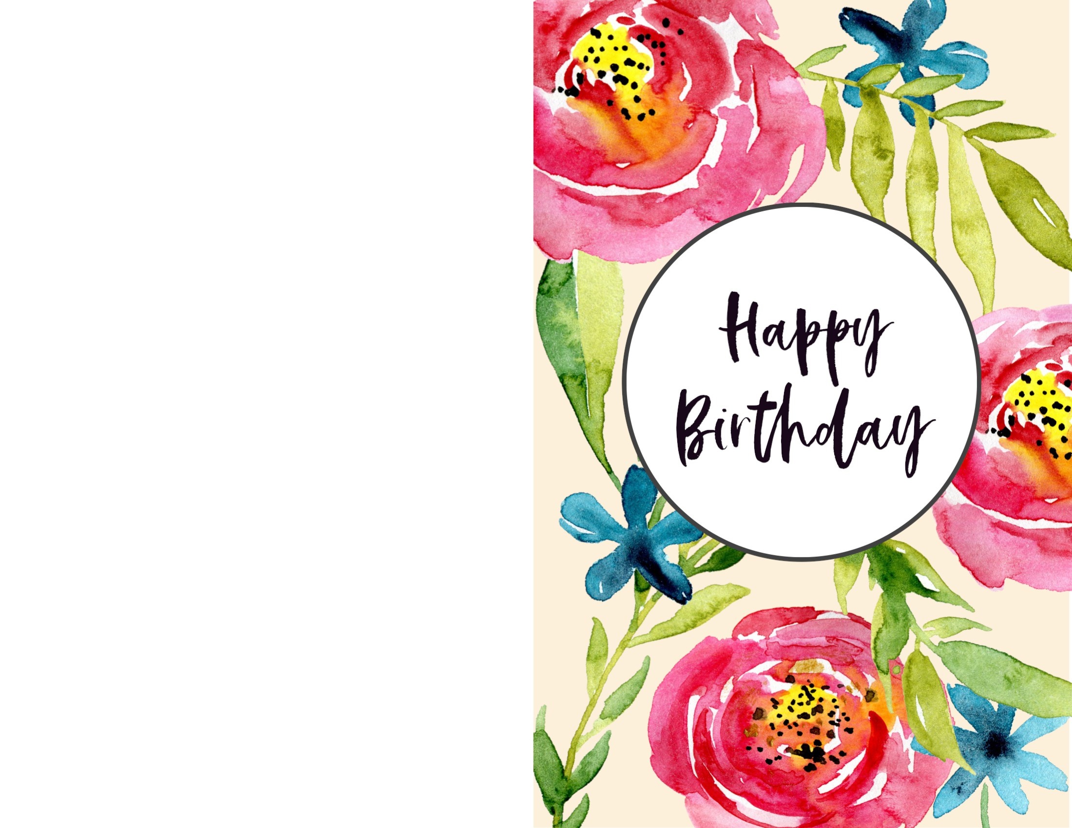 Free Printable Birthday Cards - Paper Trail Design - Happy Birthday Free Cards Printable