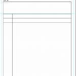 Free Printable Blank Invoice Sheet Templates Word Template Sample Uk   Free Printable Templates