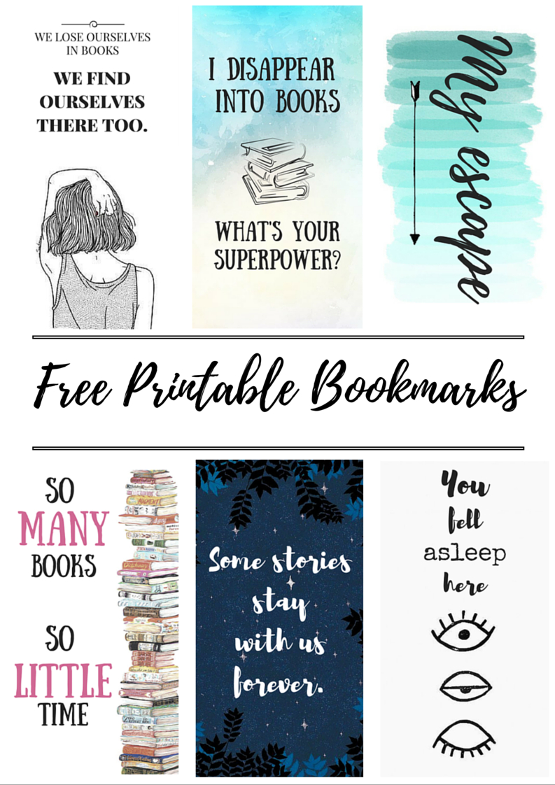 Free Printable Bookmarks | Crafty | Free Printable Bookmarks, Diy - Free Printable Bookmarks