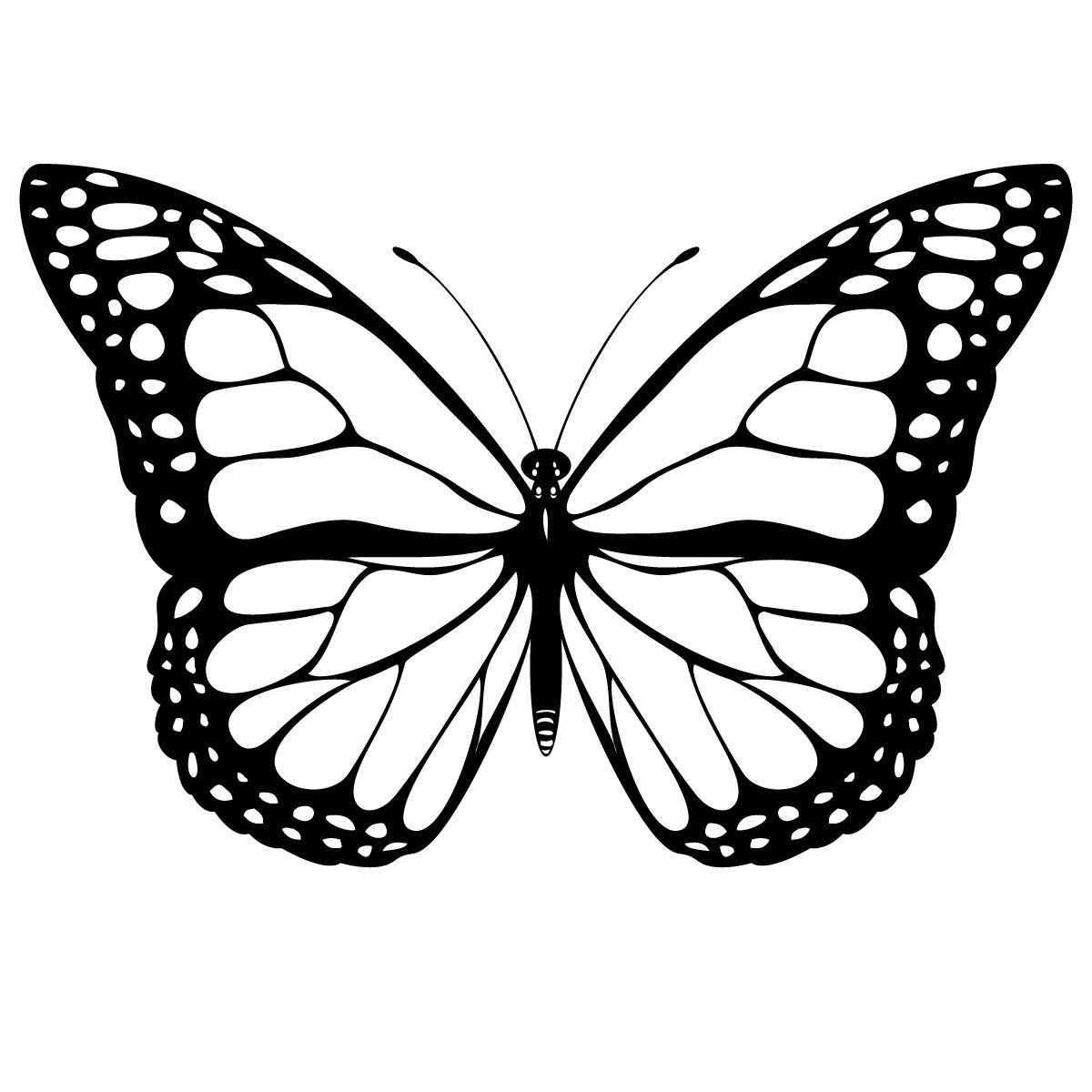 Free Printable Butterfly Coloring Pages For Kids | Butterfly - Free Printable Butterfly Coloring Pages