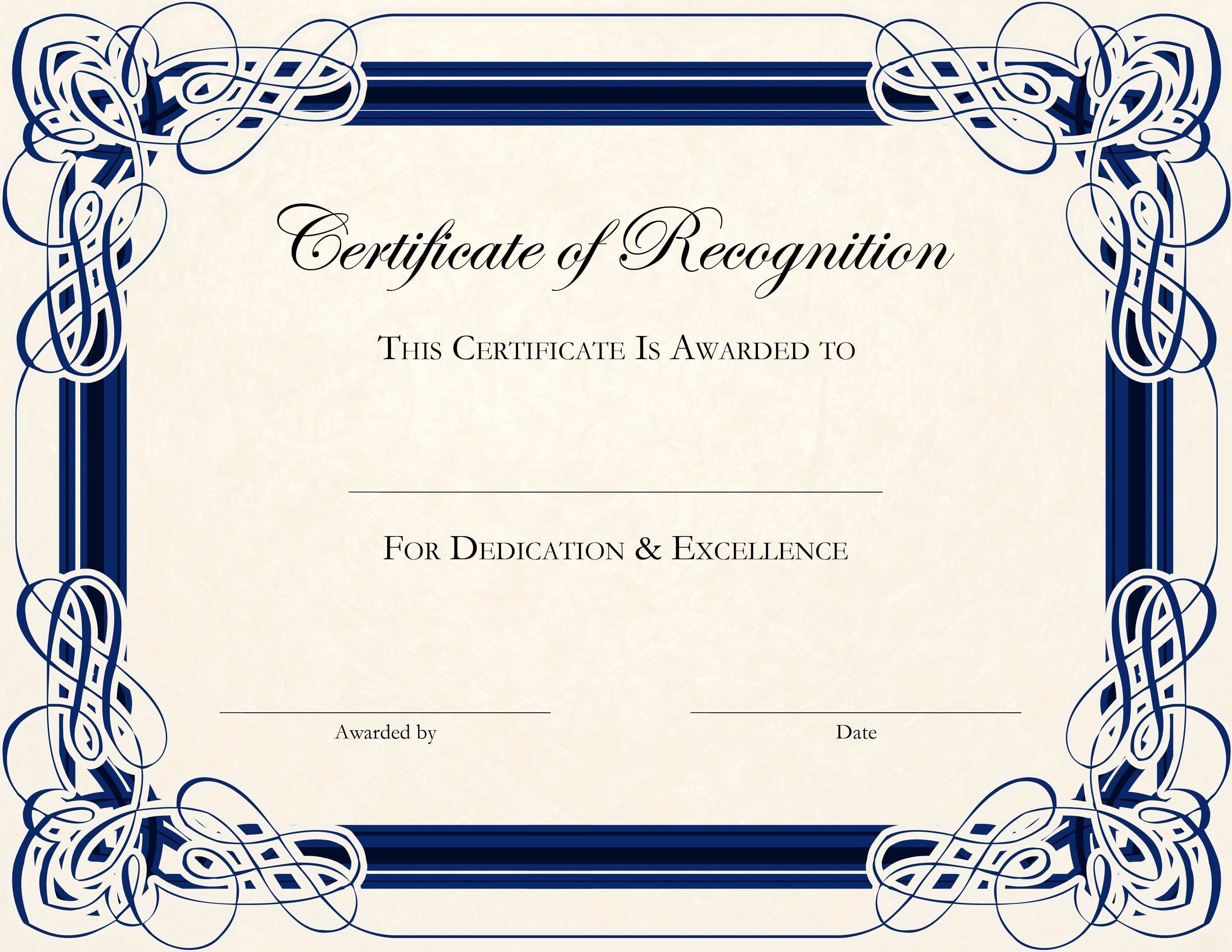 Free Printable Certificate Templates For Teachers | Besttemplate123 - Free Printable Certificates For Teachers