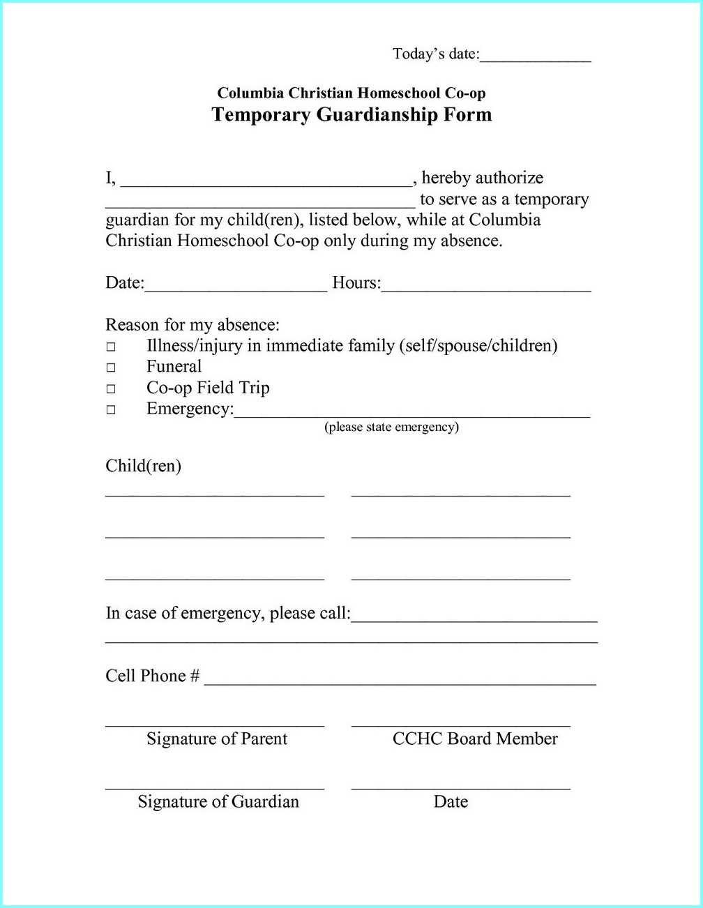 Free Printable Child Guardianship Forms Uk - Form : Resume Examples - Free Printable Temporary Guardianship Form