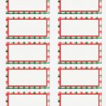 Free Printable Christmas Address Labels – Happy Holidays! – Free   Free Printable Holiday Labels