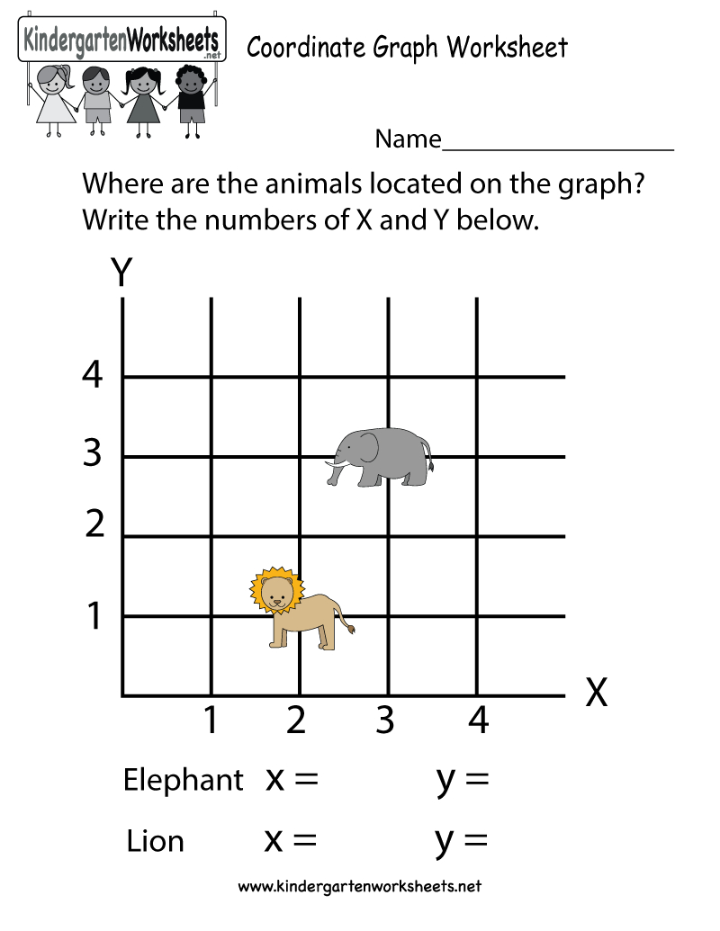 Free Printable Coordinate Graph Worksheet For Kindergarten - Free Printable Coordinate Graphing Worksheets