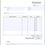 Free Printable Editable Invoice Invoiceplates Excel Basicplate   Free Printable Invoice Templates