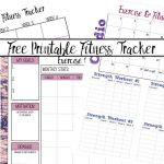 Free Printable Fitness Trackers: 3 Different Monthly Designs   Free Printable Fitness Worksheets