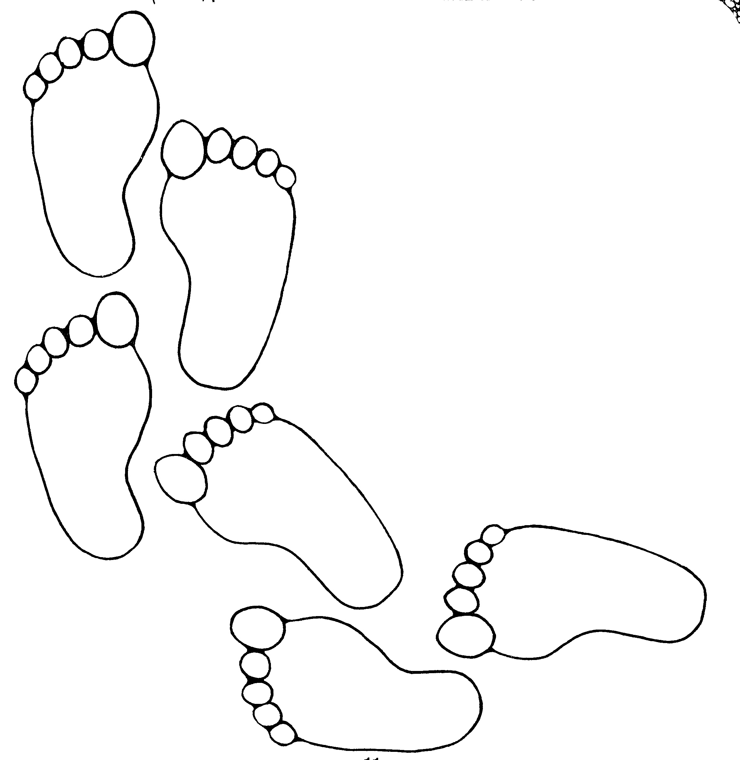 Free Printable Footprints, Download Free Clip Art, Free Clip Art On - Free Printable Footprints