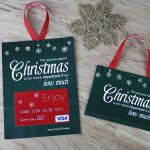 Free Printable| Gift Card Holder Spend Christmas   Free Printable Christmas Money Holder Cards
