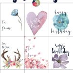 Free Printable Gift Tags For Birthdays | Pocket Scrapbooking | Free   Free Printable To From Gift Tags