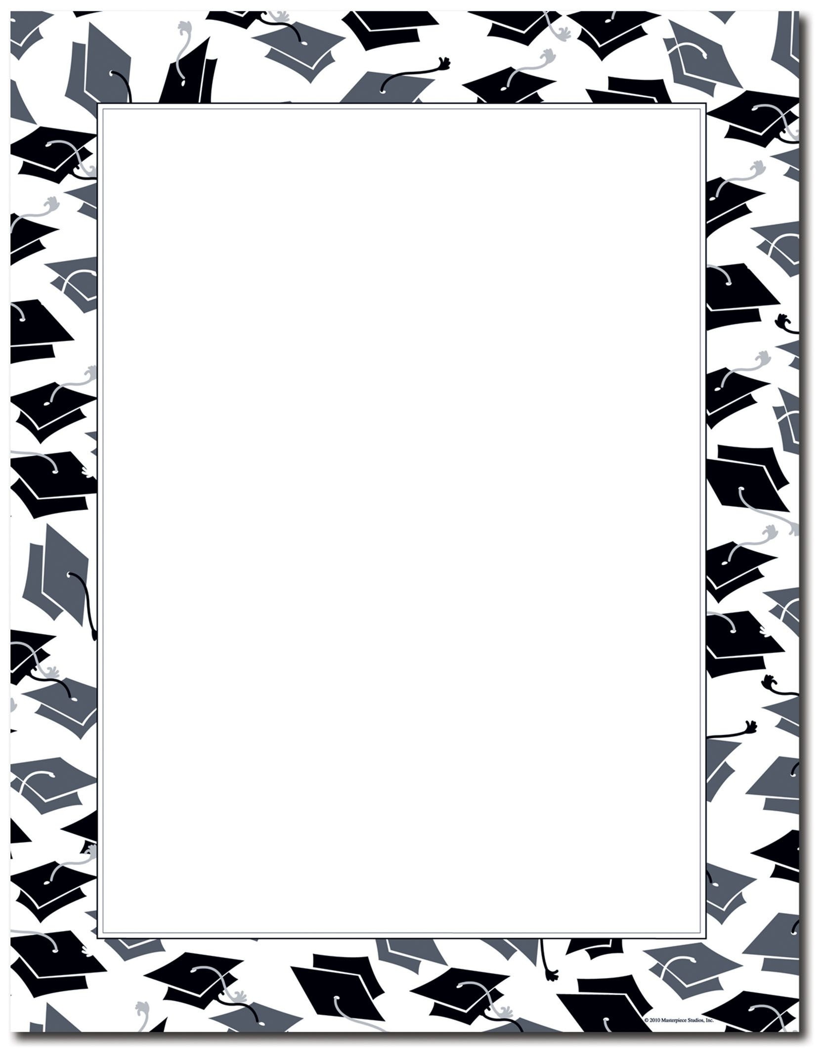 15 Free Graduation Borders {With 5 New Designs!} Home Printables