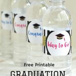 Free Printable Graduation Water Bottle Labels | Party Ideas   Free Printable Graduation Address Labels