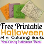 Free Printable Halloween Mini Coloring Books   Simple Made Pretty   Free Printable Mini Books