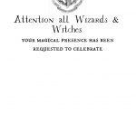 Free Printable Harry Potter   Hogwarts Invitation Template | Harry   Harry Potter Birthday Invitations Free Printable