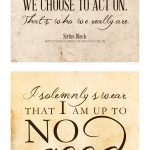 Free Printable Harry Potter Quotes | The Cottage Market   Free Printable Harry Potter Pictures