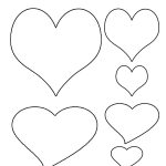 Free Printable Heart Template | Cupid Has A Heart On | Heart   Free Printable Pictures Of Cupid