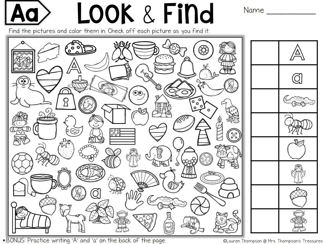 Free, Printable Hidden Picture Puzzles For Kids - Free Printable Puzzles For Kids