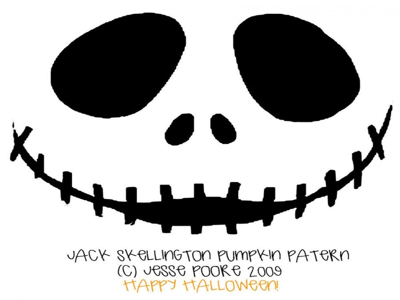 Jack Skellington Stencil Free Printable Free Printable A To Z