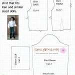 Free Printable Ken Doll Clothes Patterns   Google Search | Barbie   Free Printable Barbie Doll Sewing Patterns Template