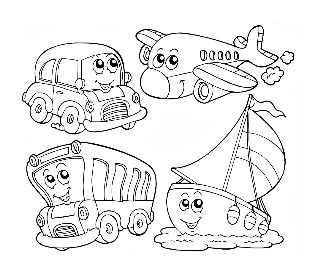 Free Printable Kindergarten Coloring Pages For Kids - Free Printable Color Sheets For Preschool