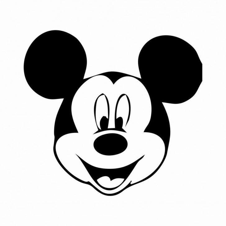 Free Printable Mickey Mouse Head