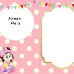 Free Printable Minnie Mouse 1St Invitation Templates | Miney Mouse   Free Printable Mickey Mouse Birthday Invitations