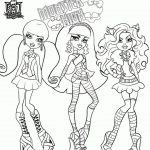 Free Printable Monster High Coloring Pages Cool   Coloring Pages   Monster High Free Printable Pictures