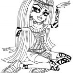 Free Printable Monster High Coloring Pages For Kids   Monster High Free Printable Pictures